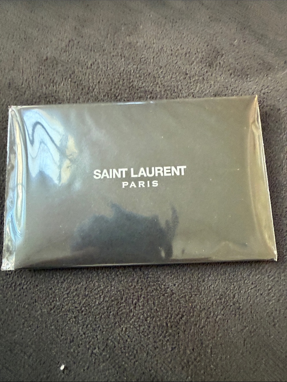 <<<Sold on Another Platform>>>.Saint Laurent Black Monogram Quilted Wallet - Picture 3 of 10